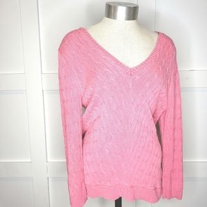 Pink Ralph Lauren Sweater